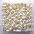 ABS Plastic Bead White Drop Simulated Pearls DIY